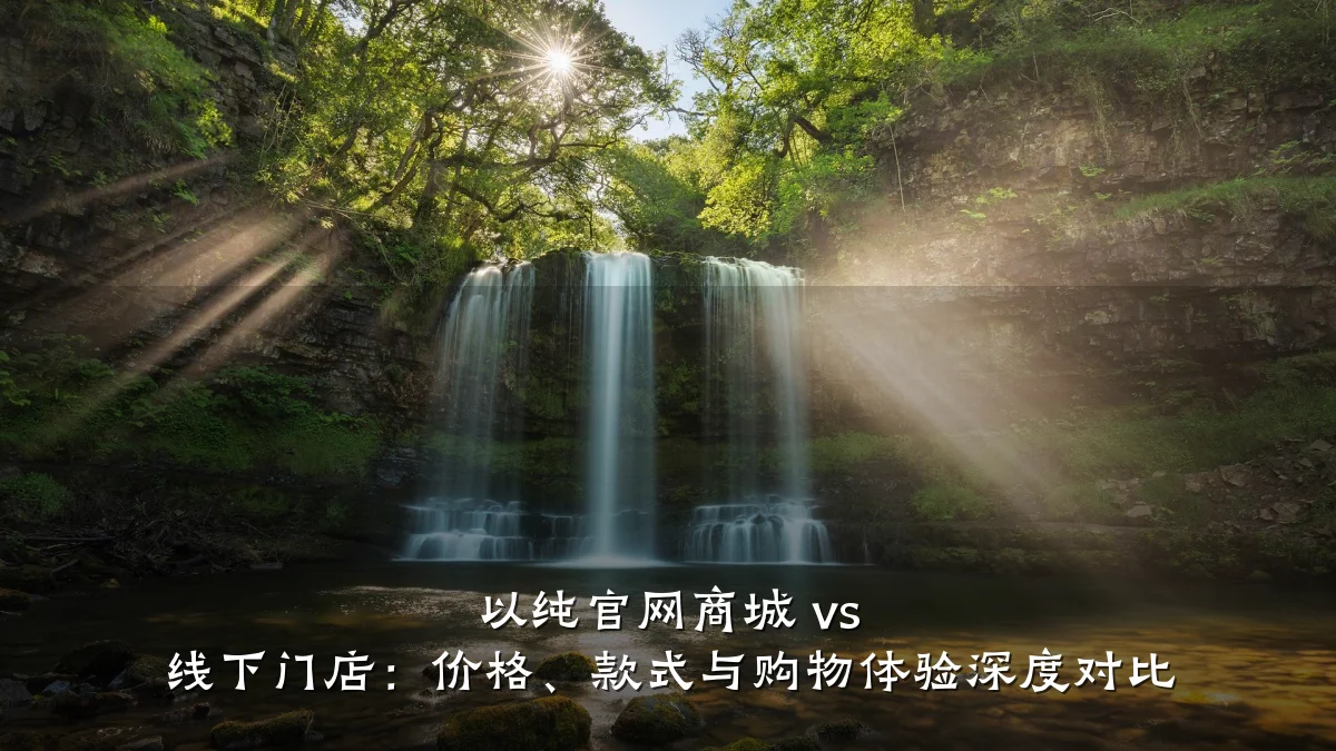 以纯官网商城 vs 线下门店:价格、款式与购物体验深度对比
