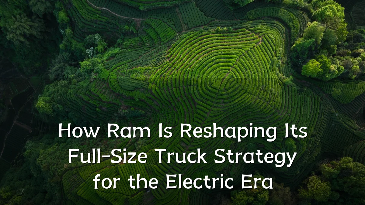 How Ram Is Reshaping Its Full-Size Truck Strategy for the Electric Era
