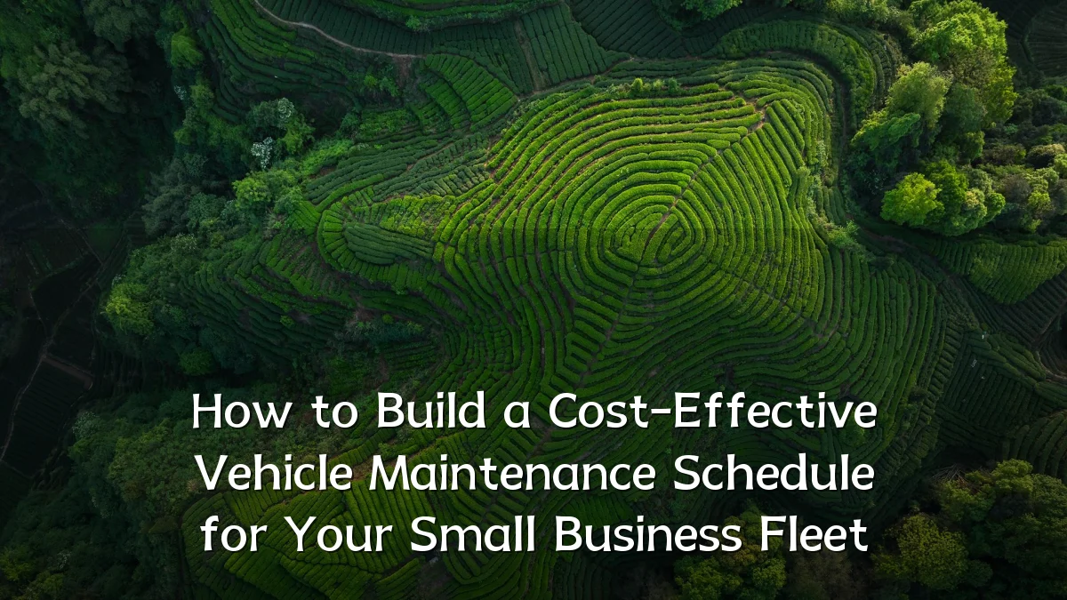 How to Build a Cost-Effective Vehicle Maintenance Schedule for Your Small Business Fleet