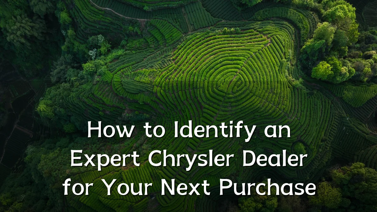 How to Identify an Expert Chrysler Dealer for Your Next Purchase