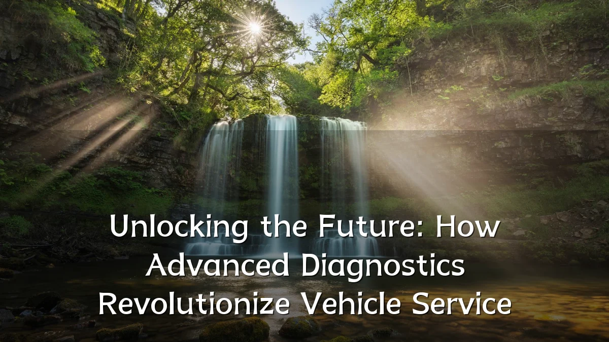 Unlocking the Future: How Advanced Diagnostics Revolutionize Vehicle Service