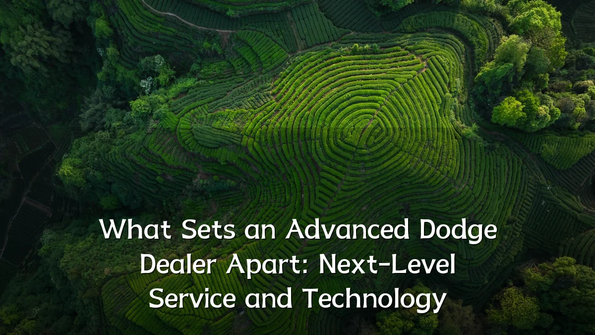 What Sets an Advanced Dodge Dealer Apart: Next-Level Service and Technology